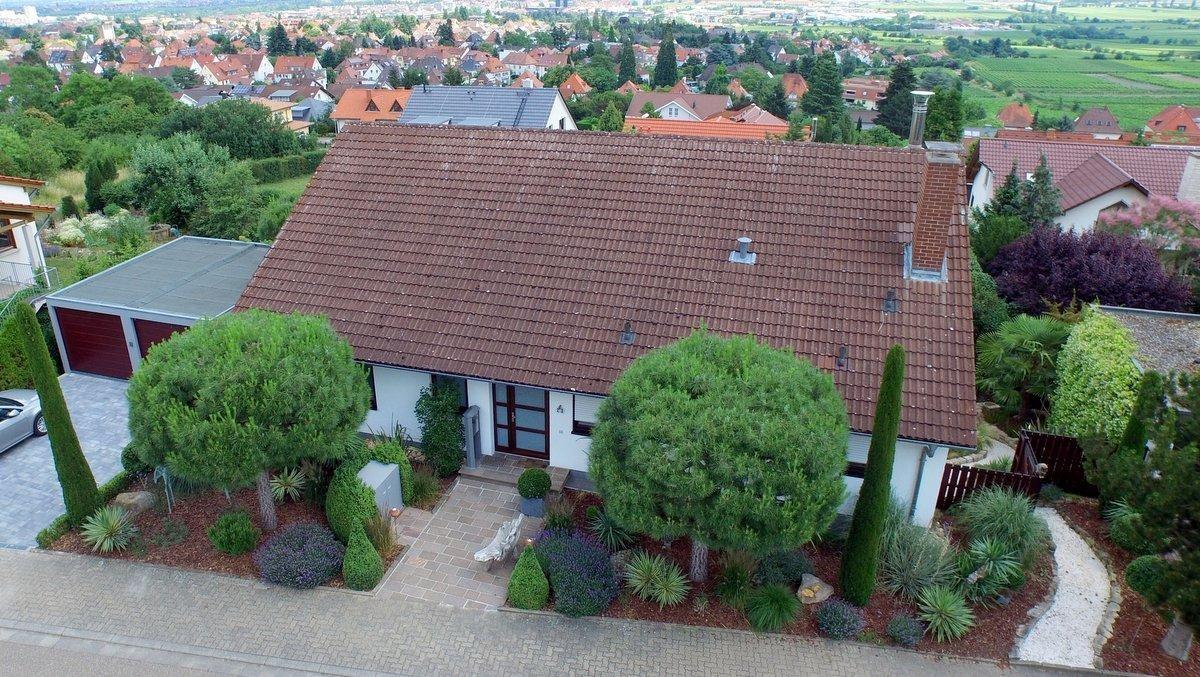 Dach vor der Bearbeitung